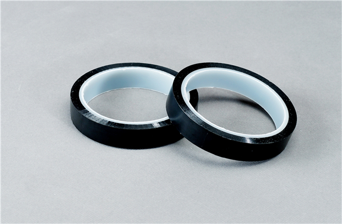 黑色聚酰亚胺胶带，亮面